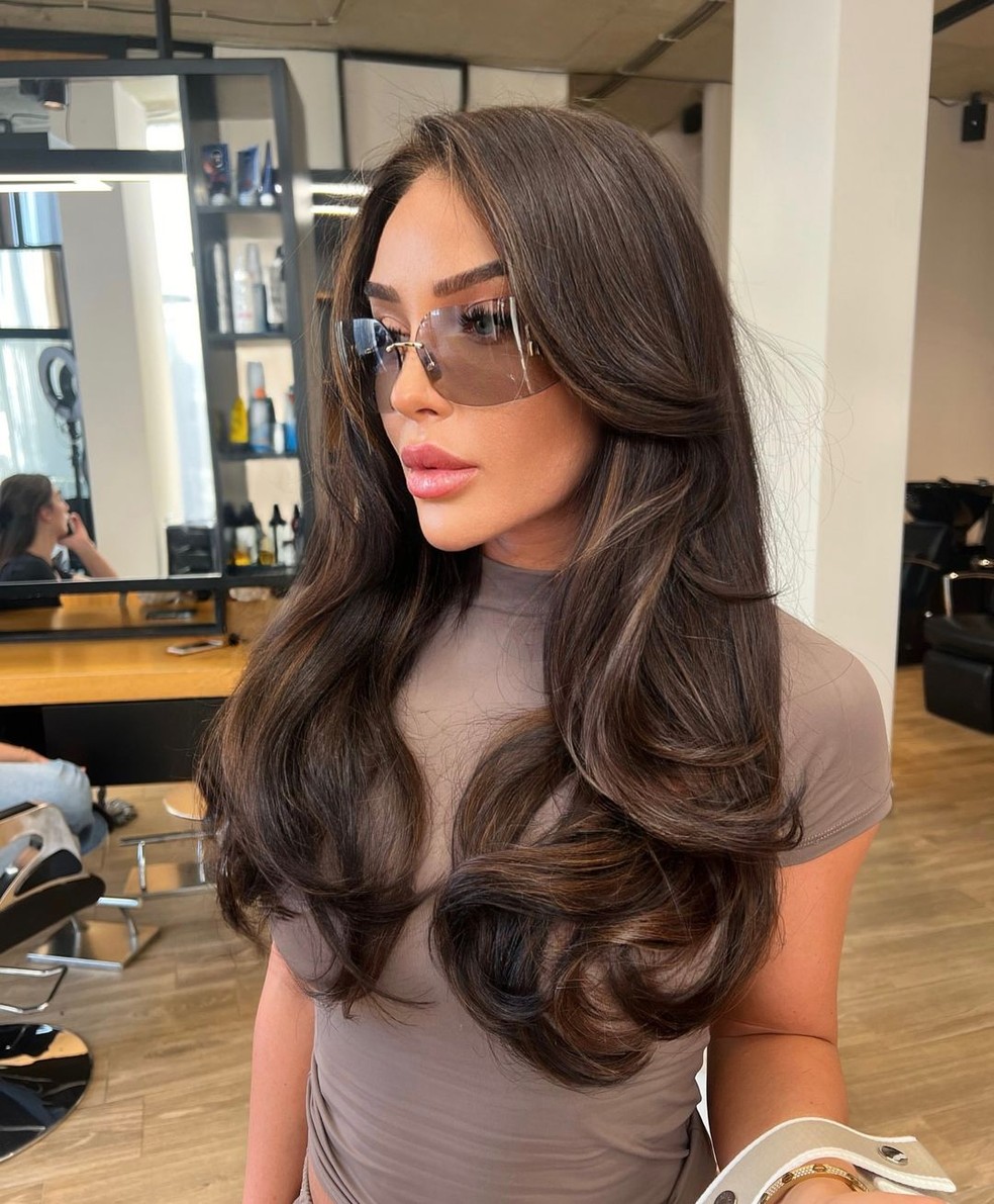 blunt cut cabelo liso