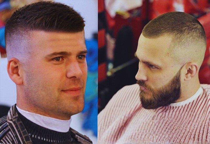 buzz cut homem