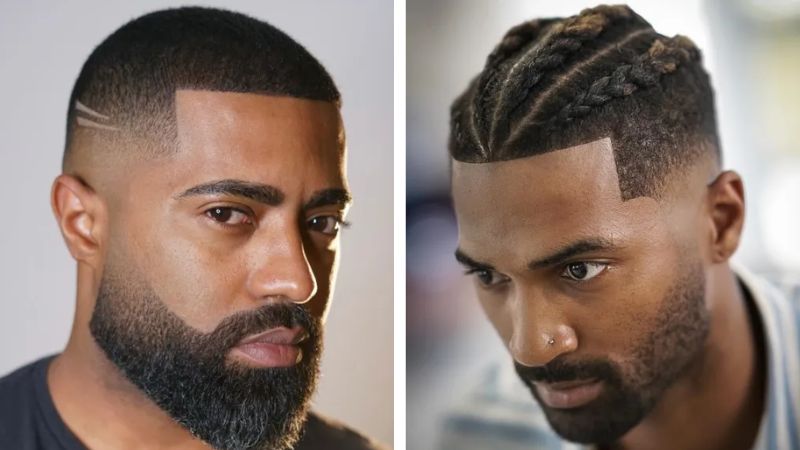Taper fade masculino