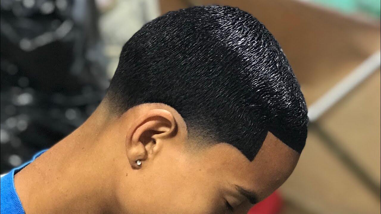 Corte americano com linhas