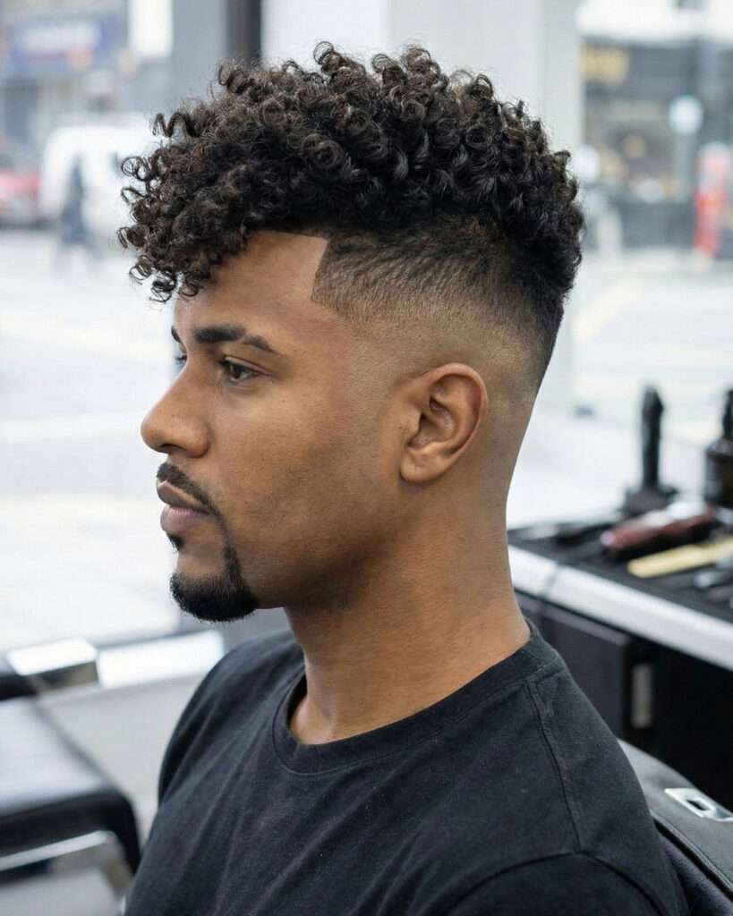 corte degradê masculino