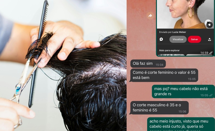 tendências de cabelo sem gênero