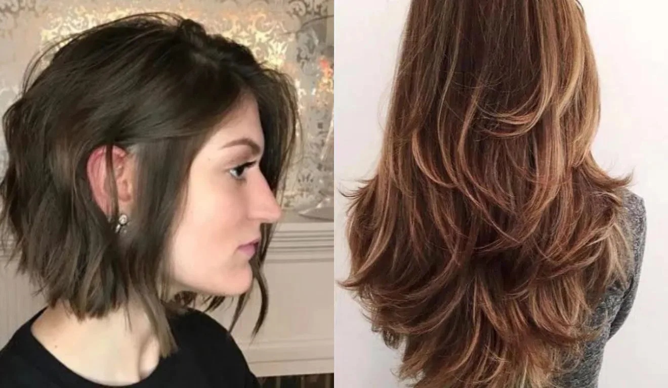cabelo feminino em homens