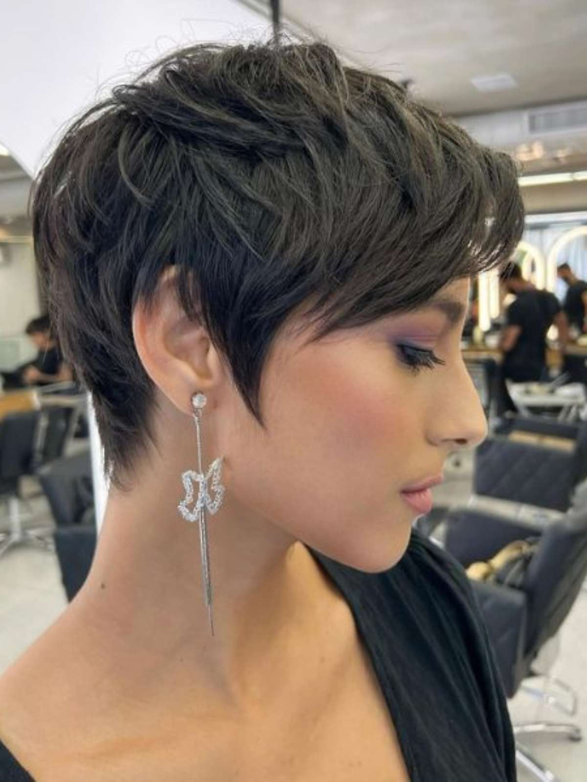 estilos de cabelo fluidos