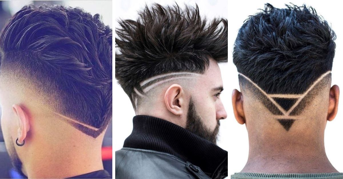 corte v cabelo liso