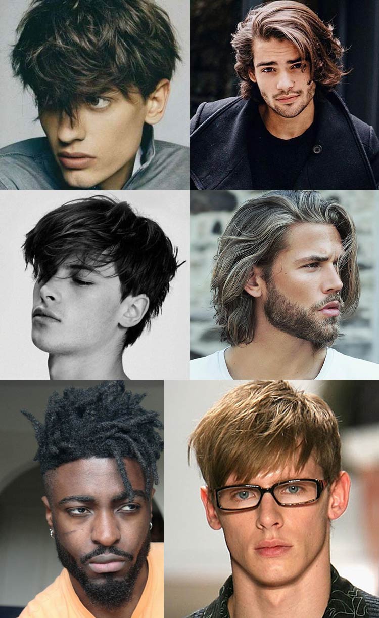 barba para rosto triangular masculino