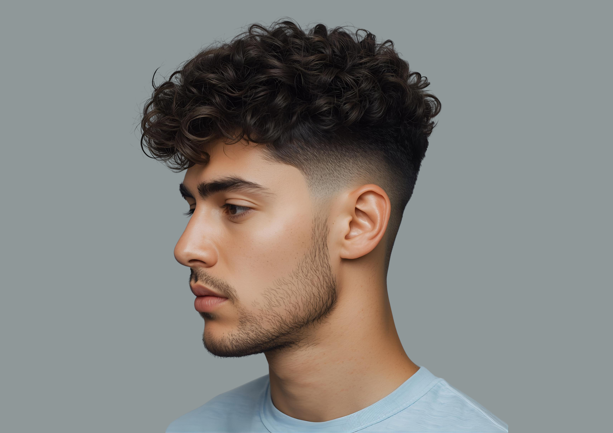 corte masculino afro curto