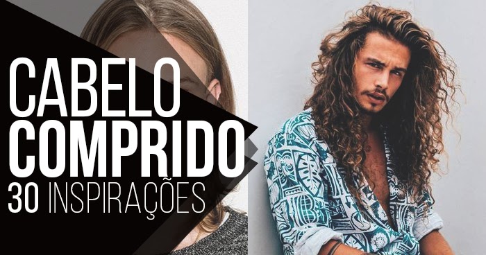 manutenção cabelo longo masculino