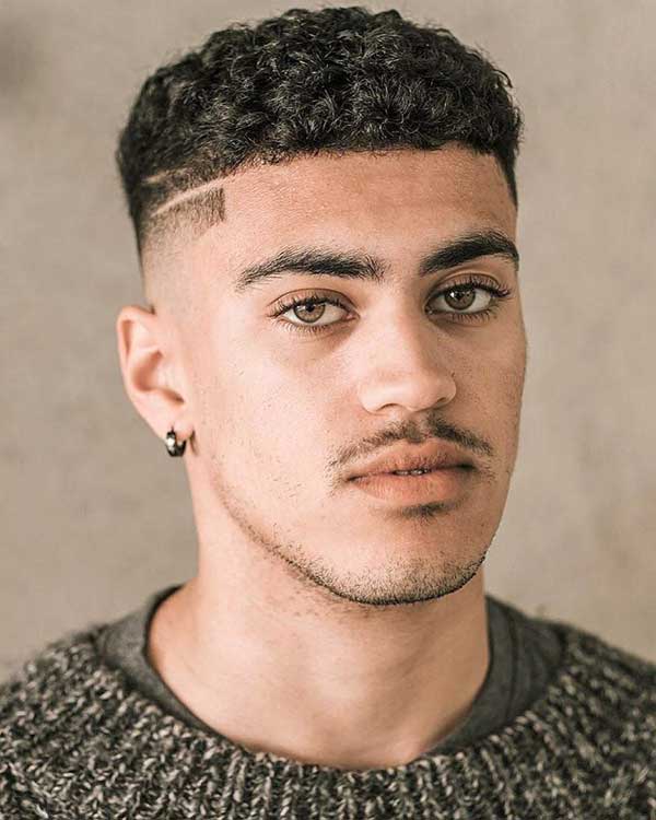 corte masculino cabelo crespo longo