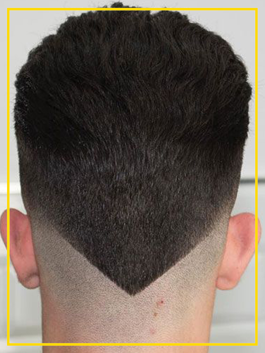 penteados masculinos rosto triangular