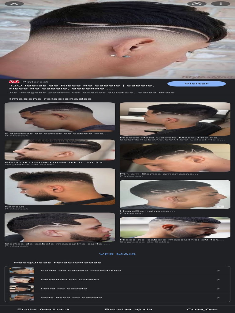 manutenção desenho cabelo