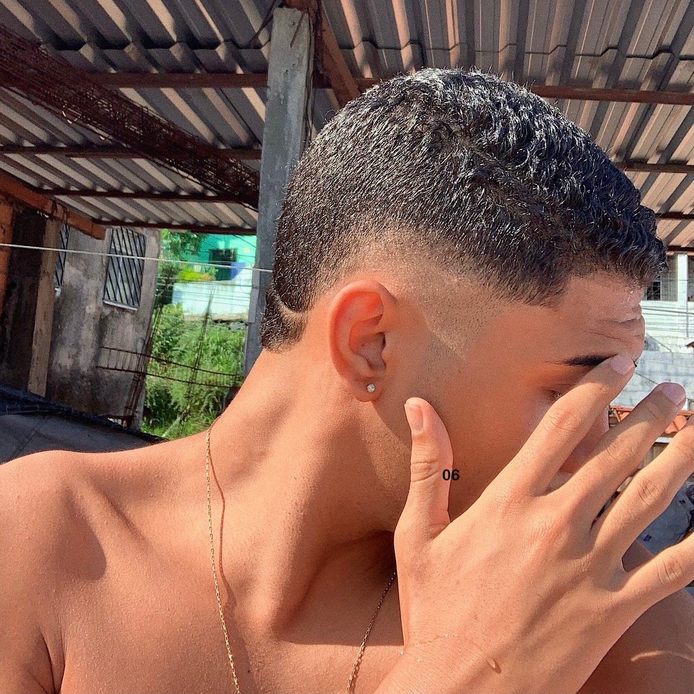 corte de cabelo masculino para cabelo crespo