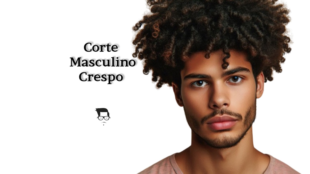 corte masculino degradê cacheado