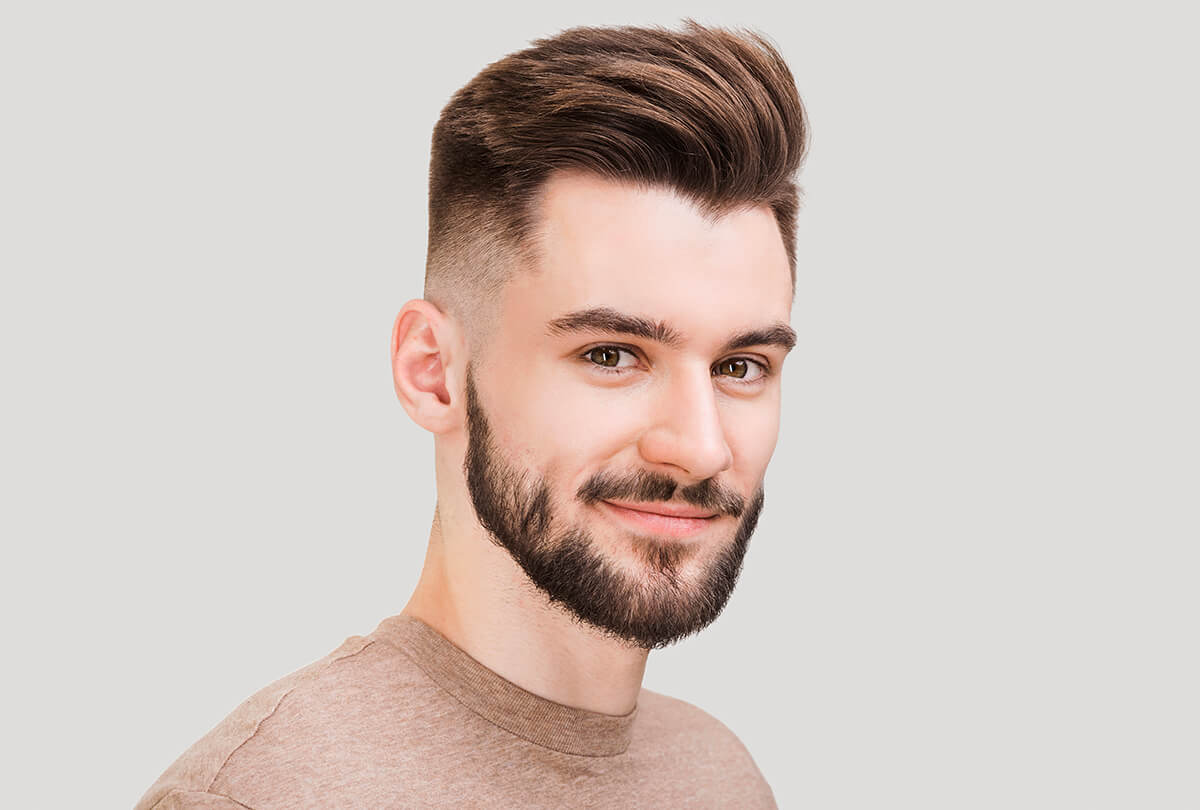 crew cut homem