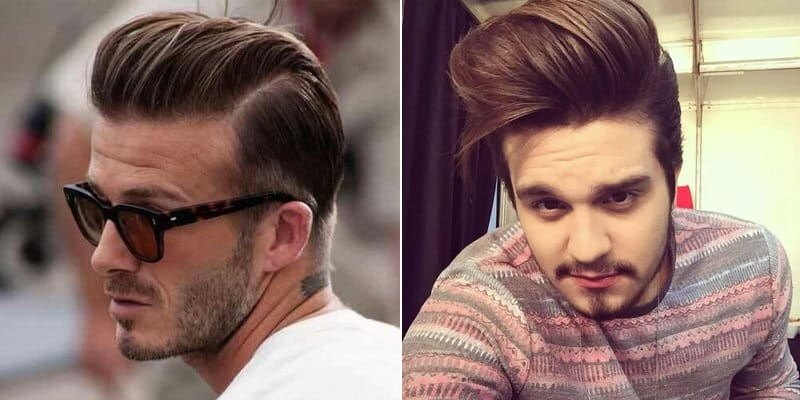 corte moderno cabelo liso homem médio