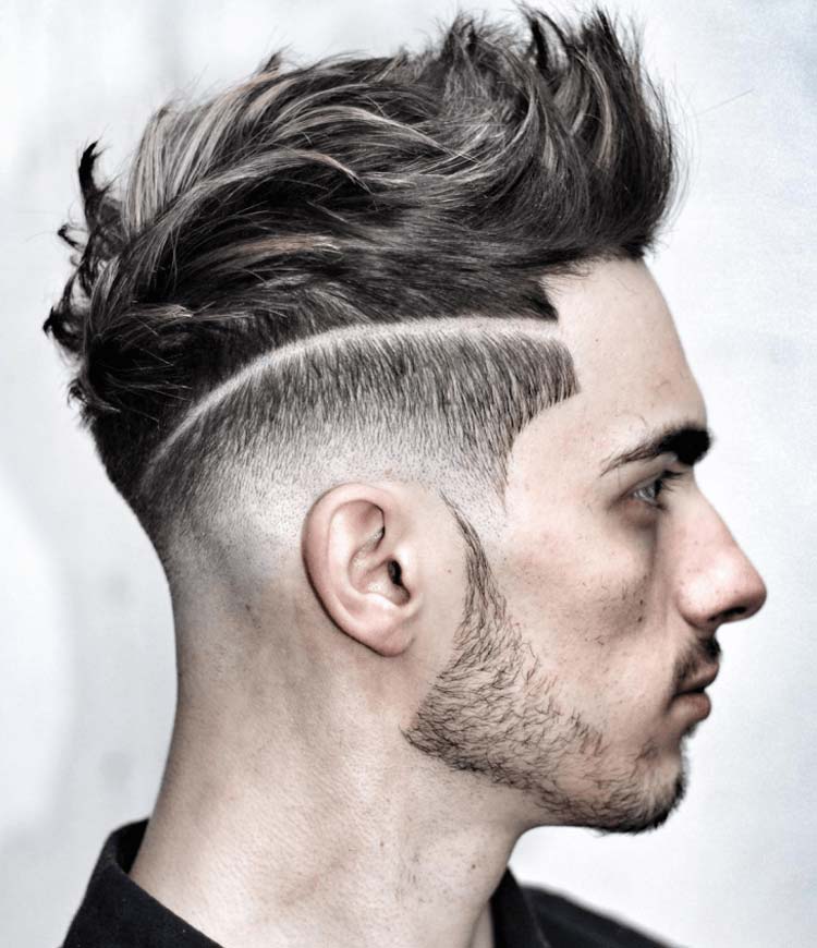 corte buzz cut masculino preto