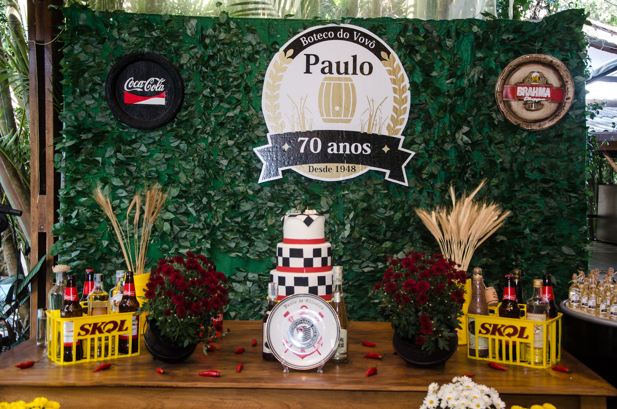 festas 70 anos masculina