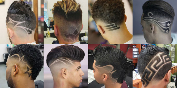 desenho degradê masculino