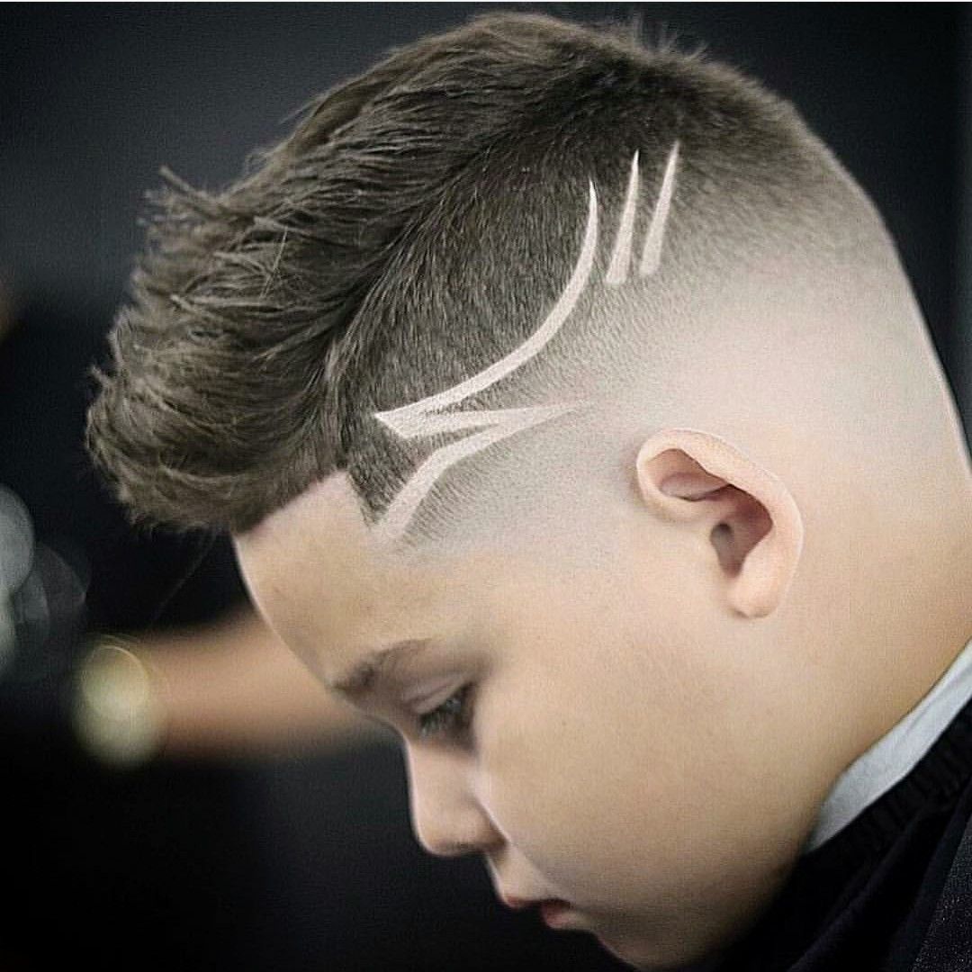 corte masculino com desenho