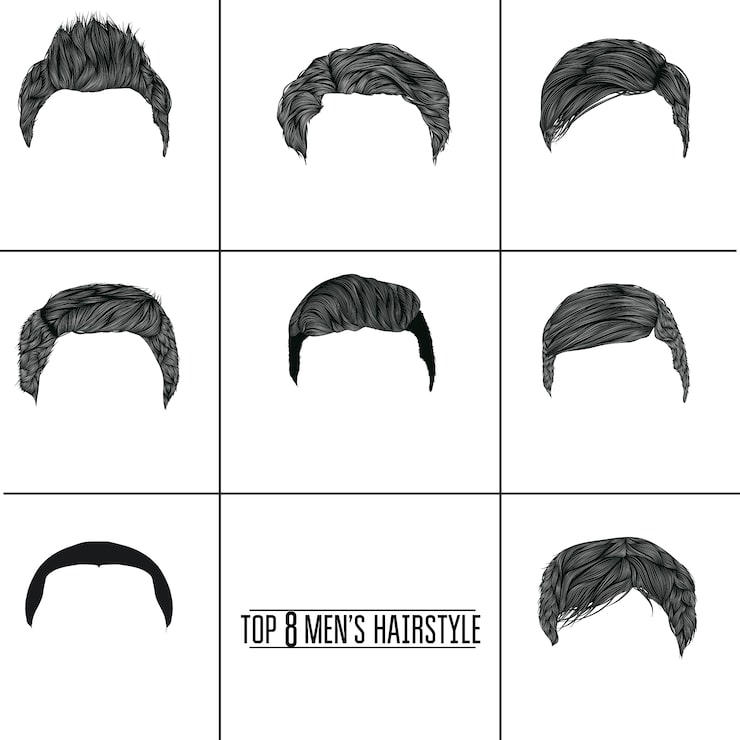 desenho degradê masculino