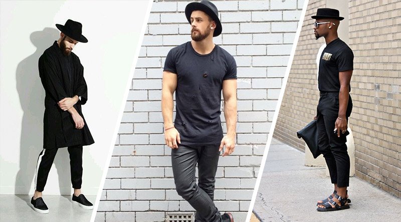 traje esporte fino all black