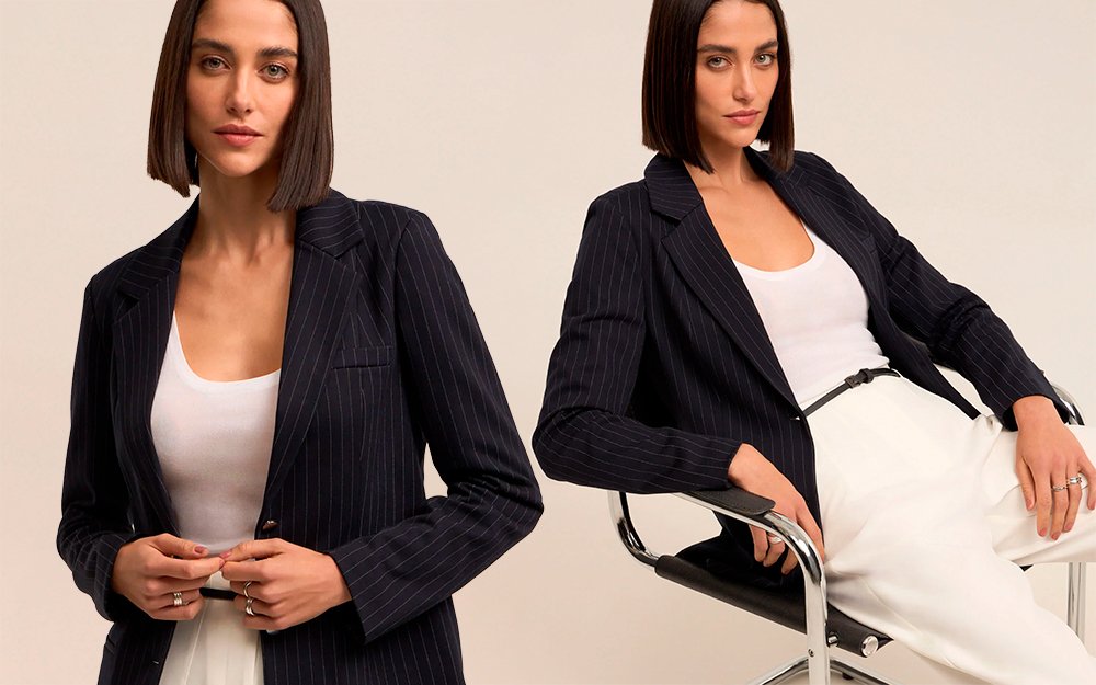 traje esporte fino all black