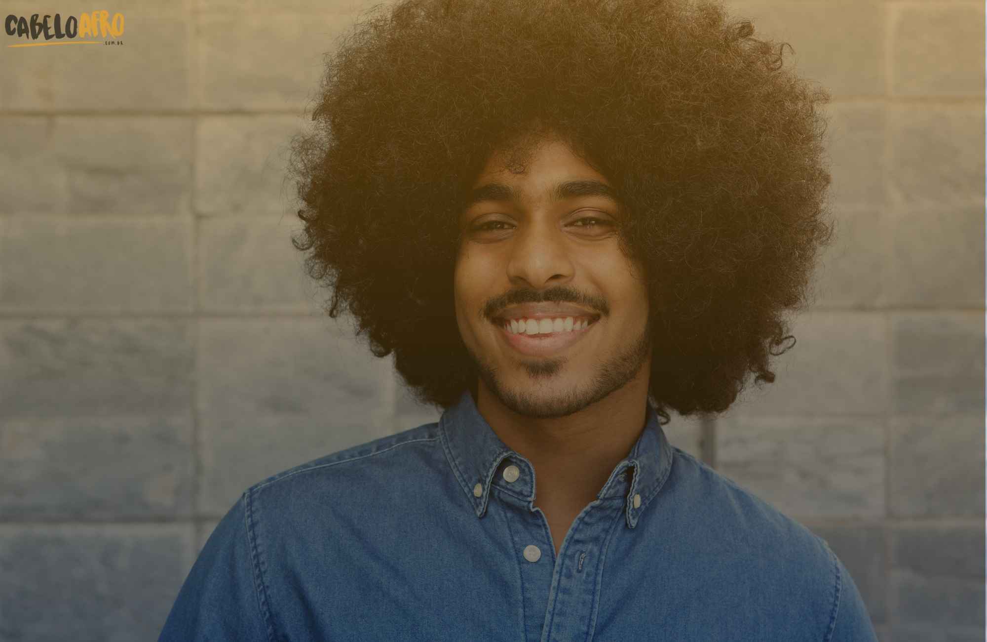cabelo afro masculino