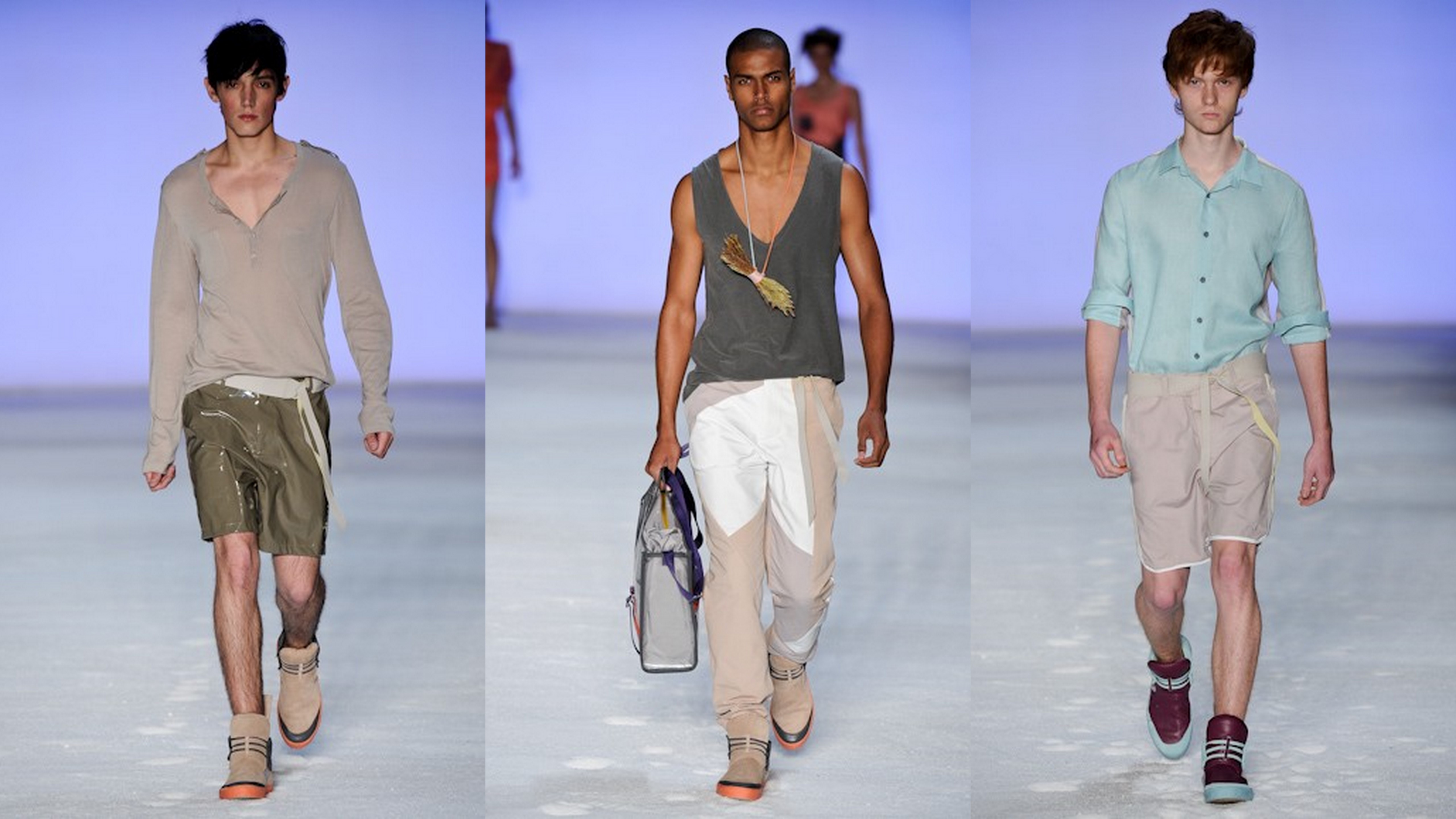 roupas confortáveis para calor masculino