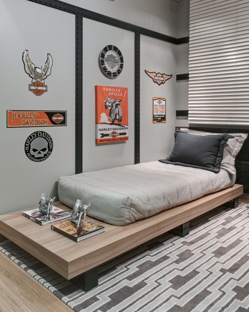 quarto de solteiro masculino
