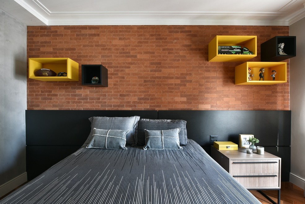 estilo minimalista quarto masculino
