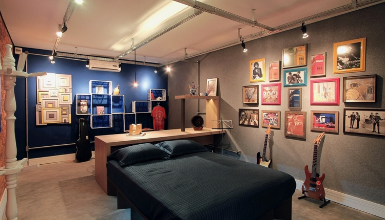 quarto masculino industrial