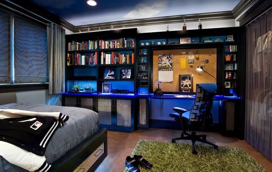 estilo minimalista quarto masculino