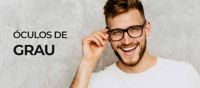 óculos de grau masculino em metal