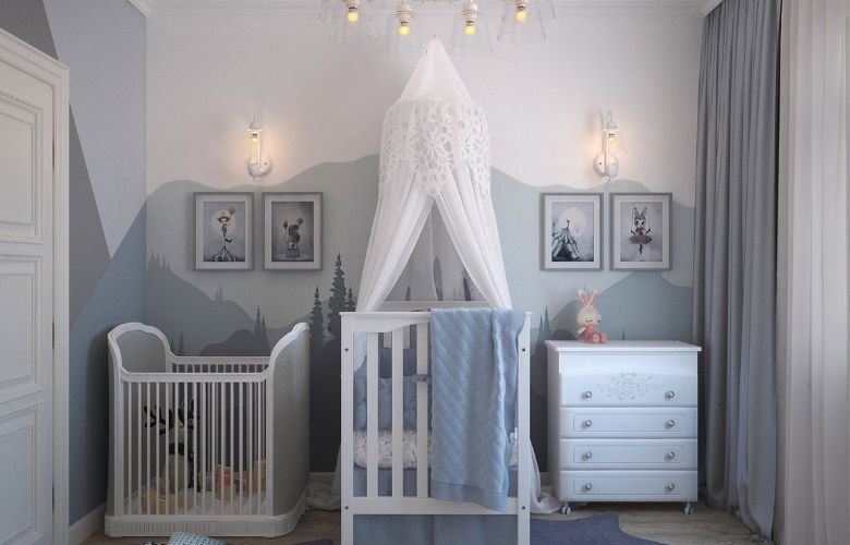 quartos de bebê minimalistas para meninos