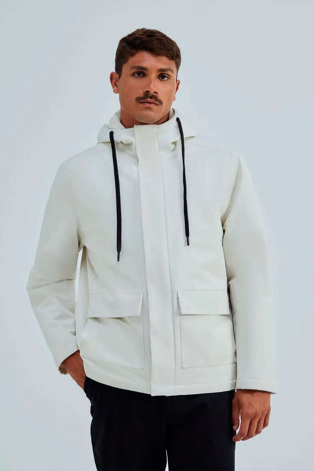 jaqueta masculina cor creme