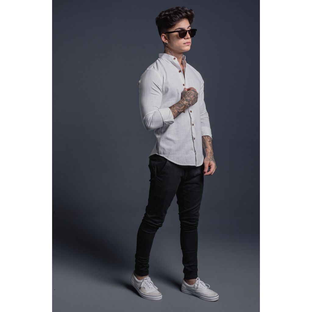 como usar camisa social masculina no dia a dia