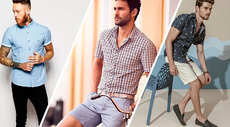 camisa social masculina casual