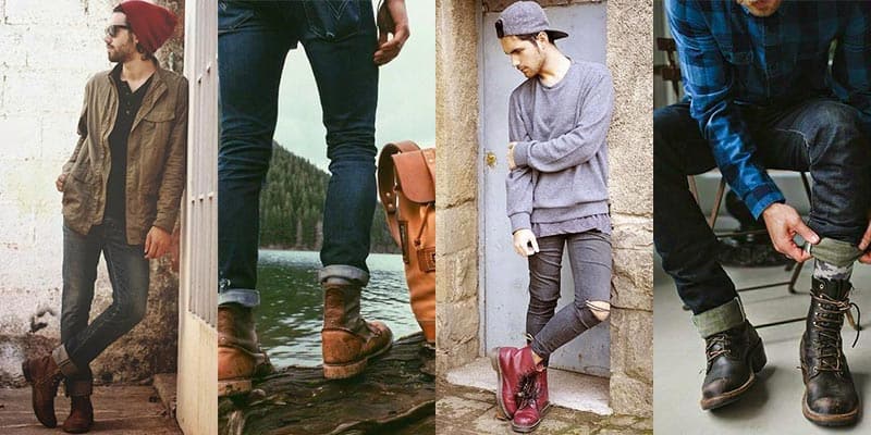 looks com bota masculina
