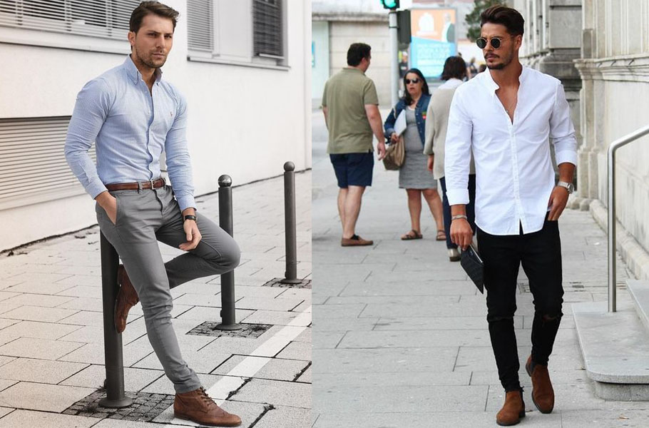 bota masculina trabalho