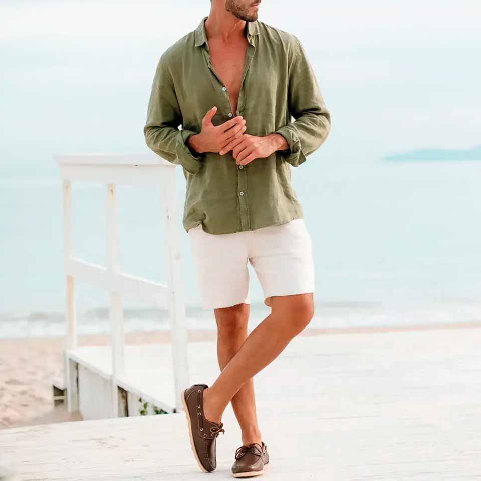 como montar look masculino