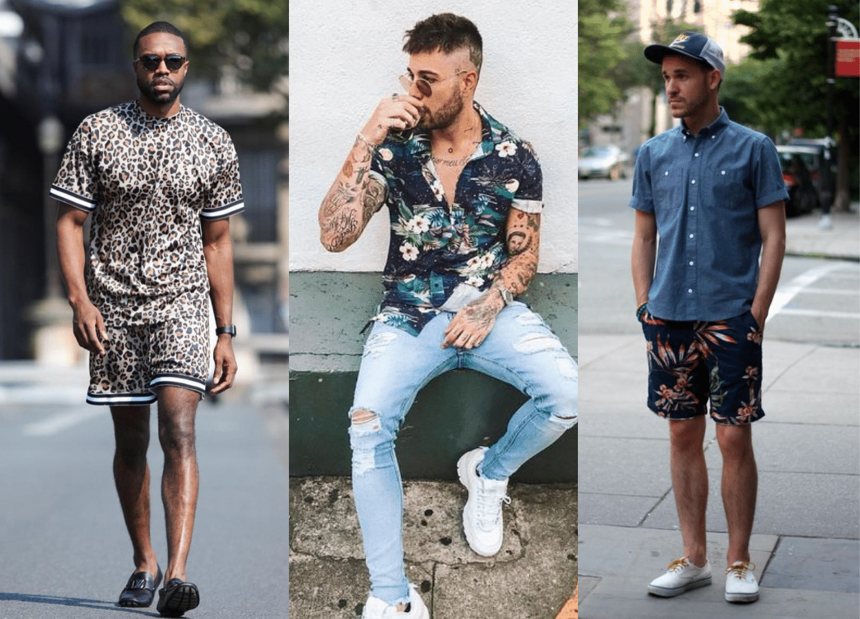 moda masculina casual verão