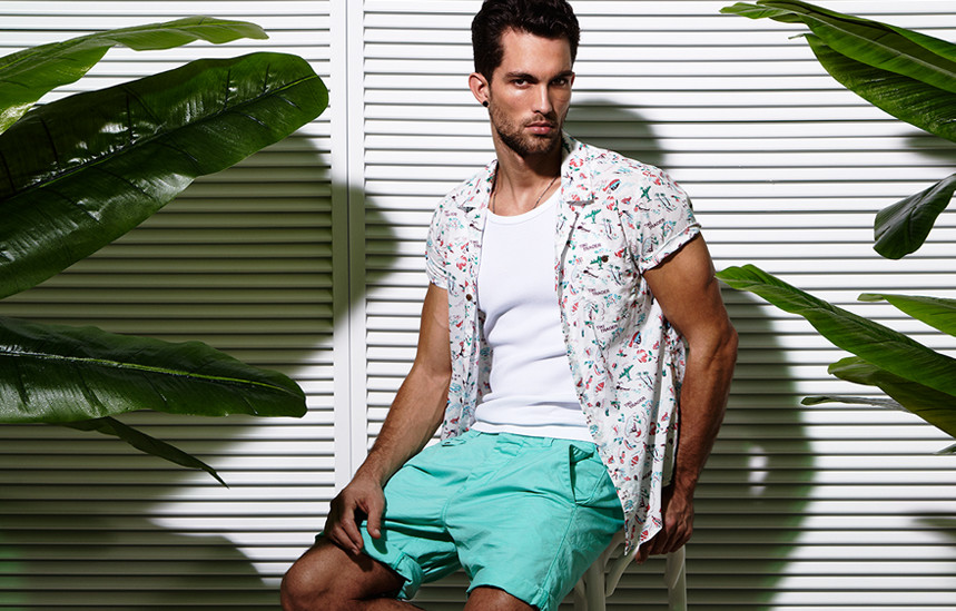 camisas de verão masculinas