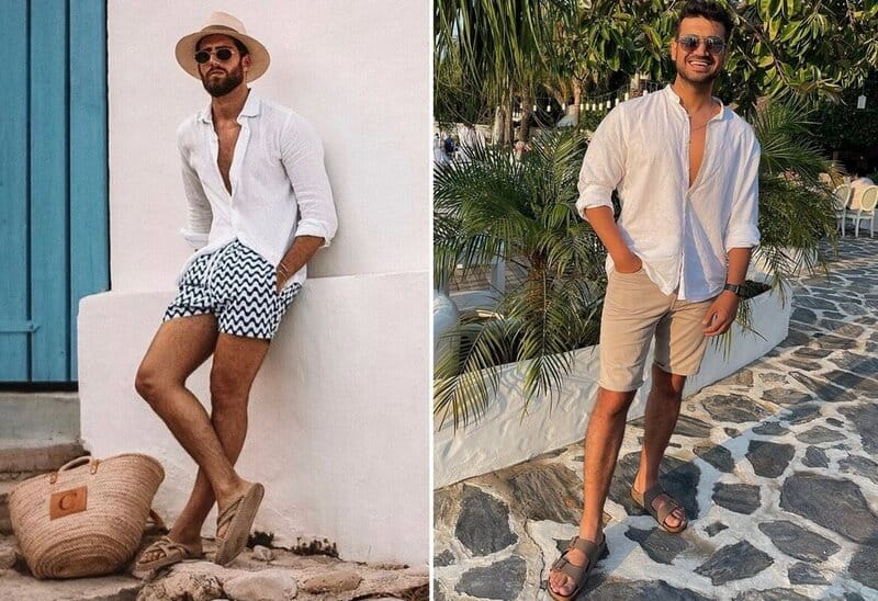 estilo masculino praia