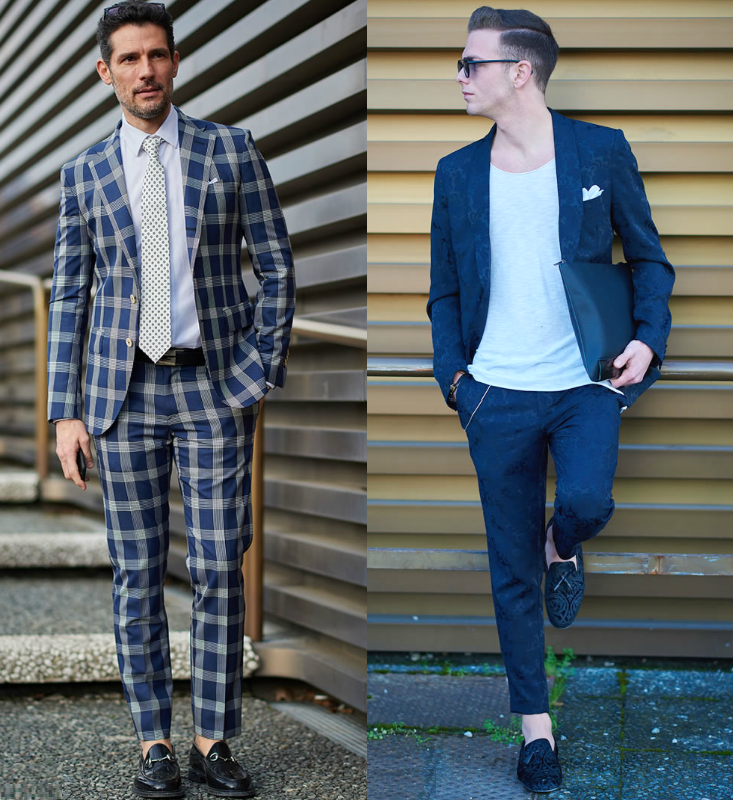 como usar blazer azul masculino