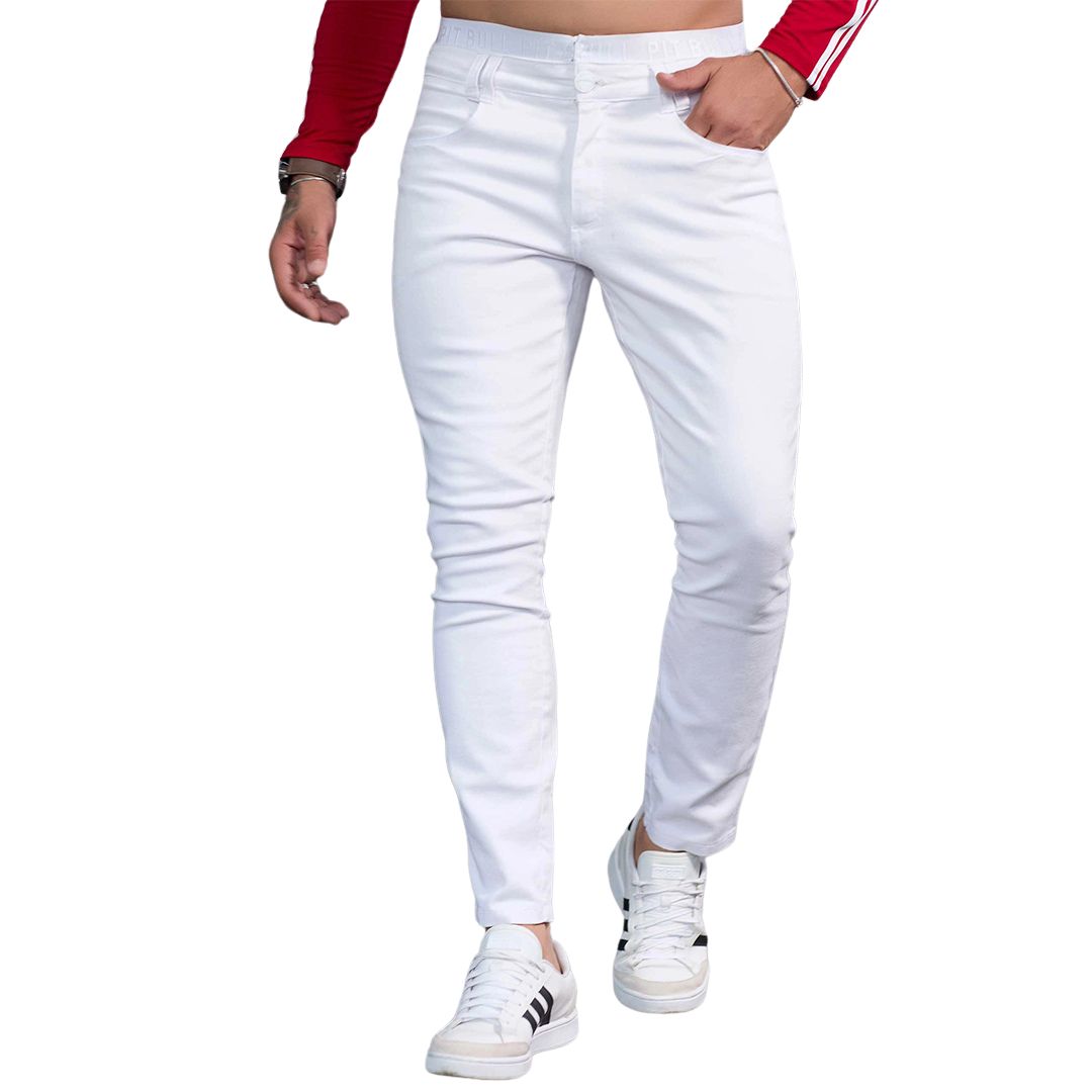 combinações calça jeans branca homem