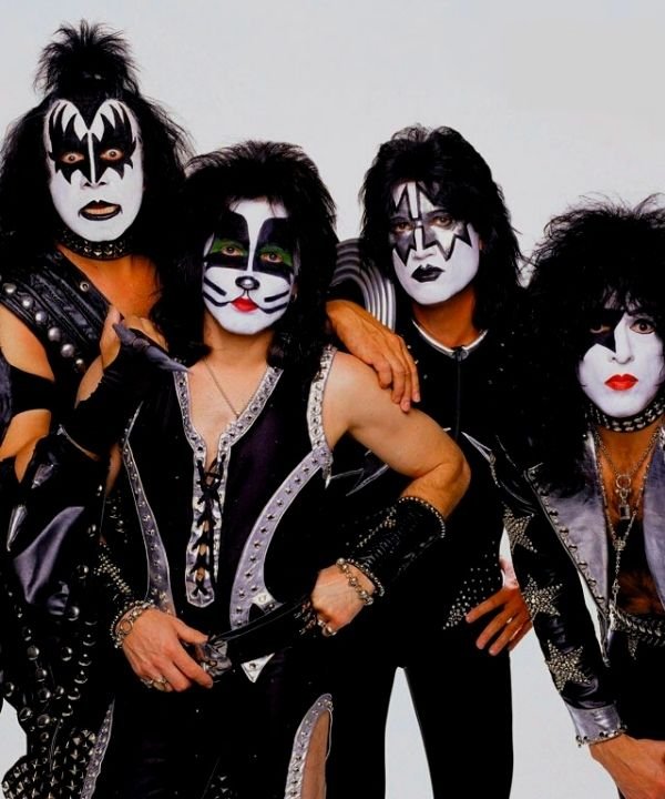 glam rock maquiagem homem