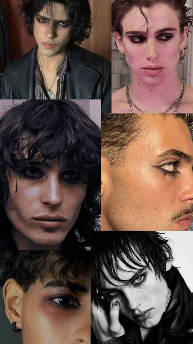 rockstars maquiagem masculina