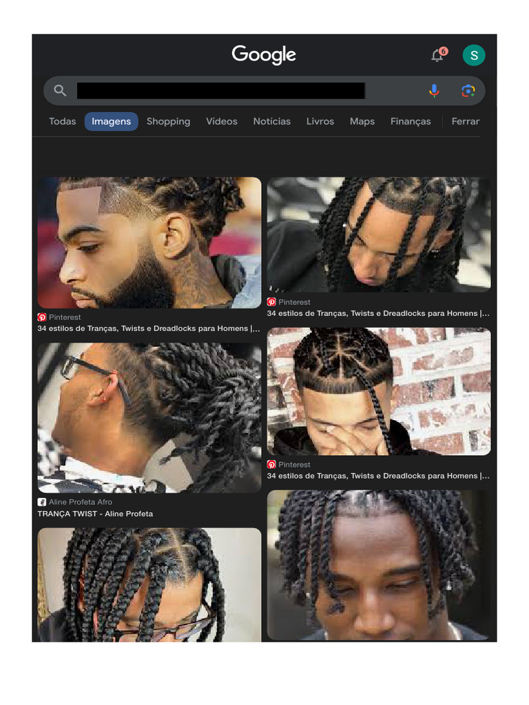 Flat twist masculino