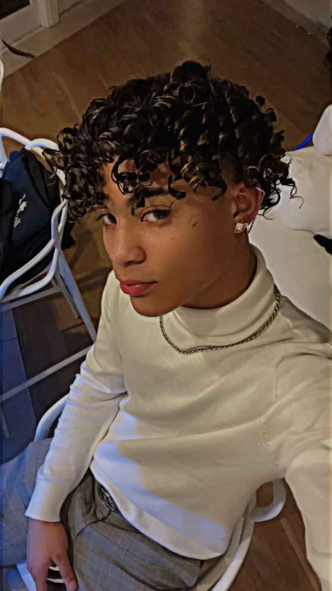 melhores cortes cabelo cacheado adolescente masculino