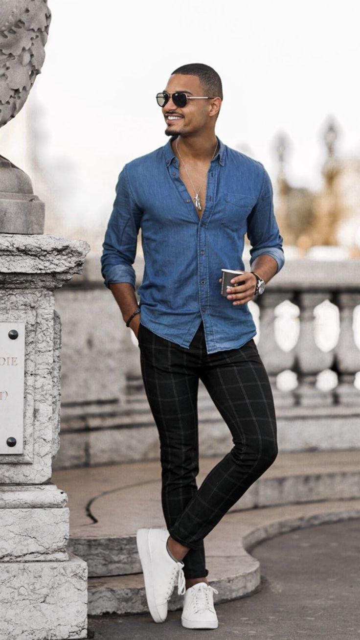 moda casual elegante masculina